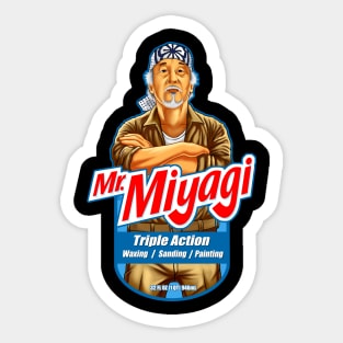 Miyagi Do Karate Kid Wax On Wax Off Stickers for Sale Miyagi Do Karate Kid Wax On Wax Off Stickers for Sale